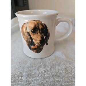 VTG Xpres 1999 Dachshund Relief Coffee Mug Best Friend Originals Barbara Augello